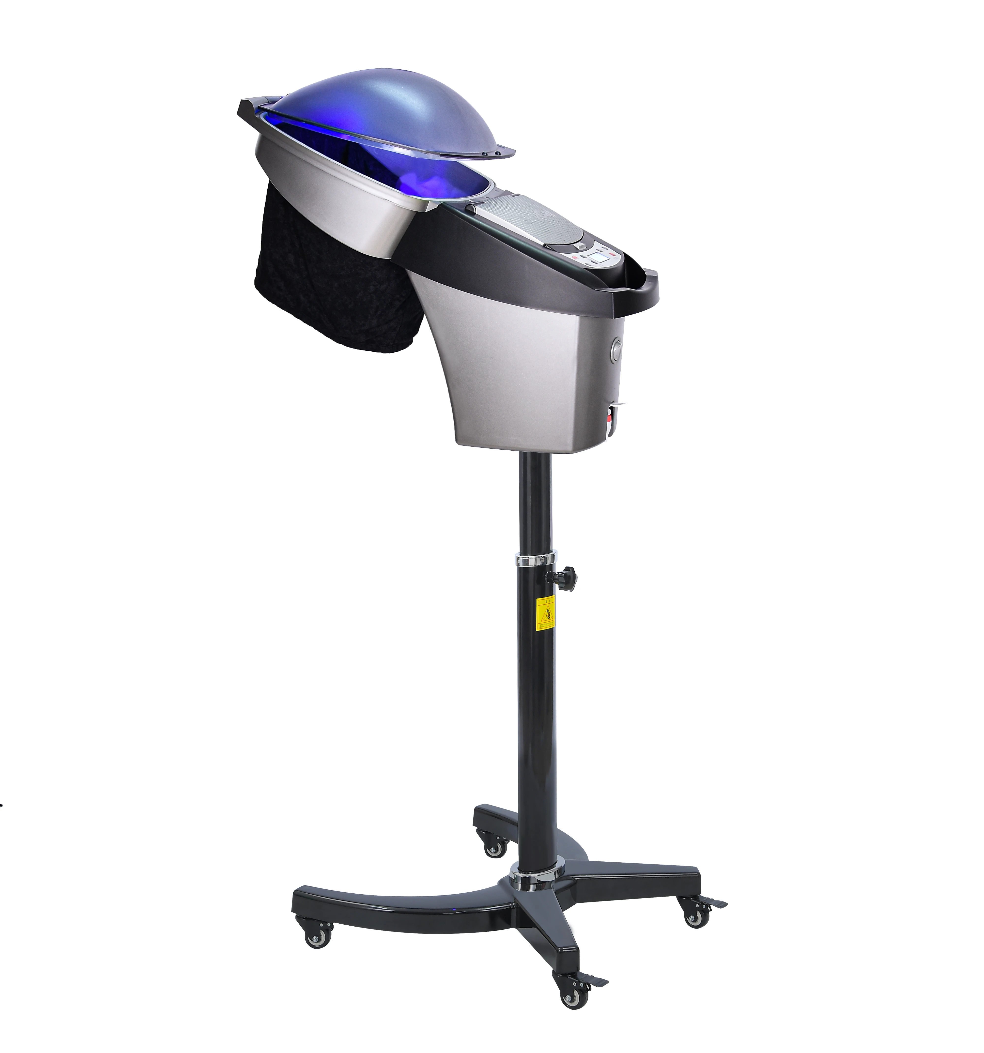 Multifunctional 3-in-1 Smart  Hair Steamer with 7 LED Lights and Ozone Stand Style Hair Salon Hairdressing Equipment