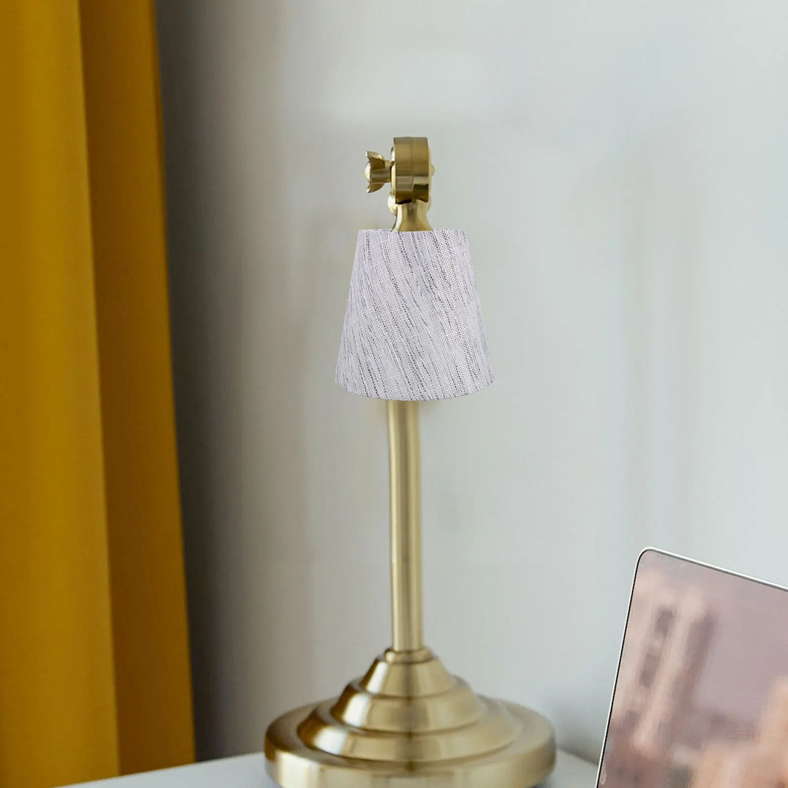 

Fabric Lampshade Grey Hanging Light Cover for Ch Floor Table Desk Bedside Replacement Shades Modern Design Durability Iron