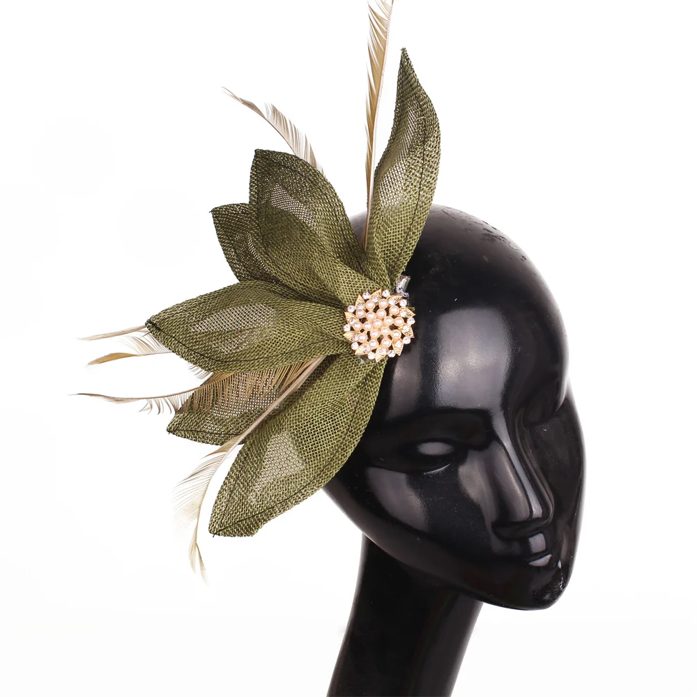 Elegante Braut-Haarspange mit Schleife, Hochzeits-Fascinator-Haarkamm für Damen, Kopfschmuck, modische Party-, Kirchen- und Dinner-Haaraccessoires – Detail 8