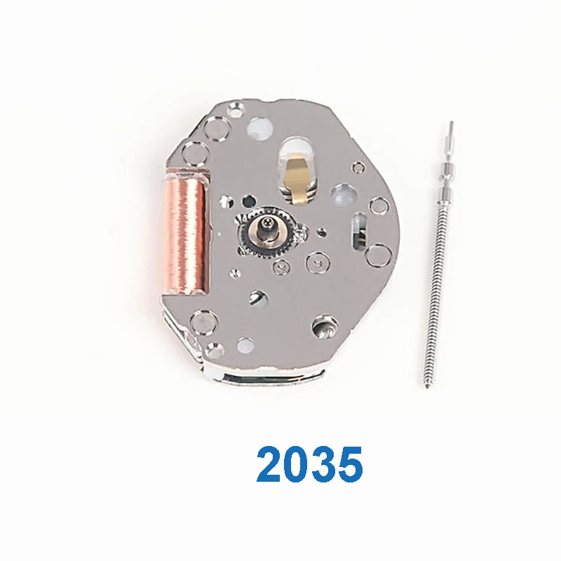 

Механизм 2035 Miyot 2035, кварцевый механизм, трехуровневые инструменты для ремонта без календаря, часы — прочные металлические шестерни, лучшая стоимость