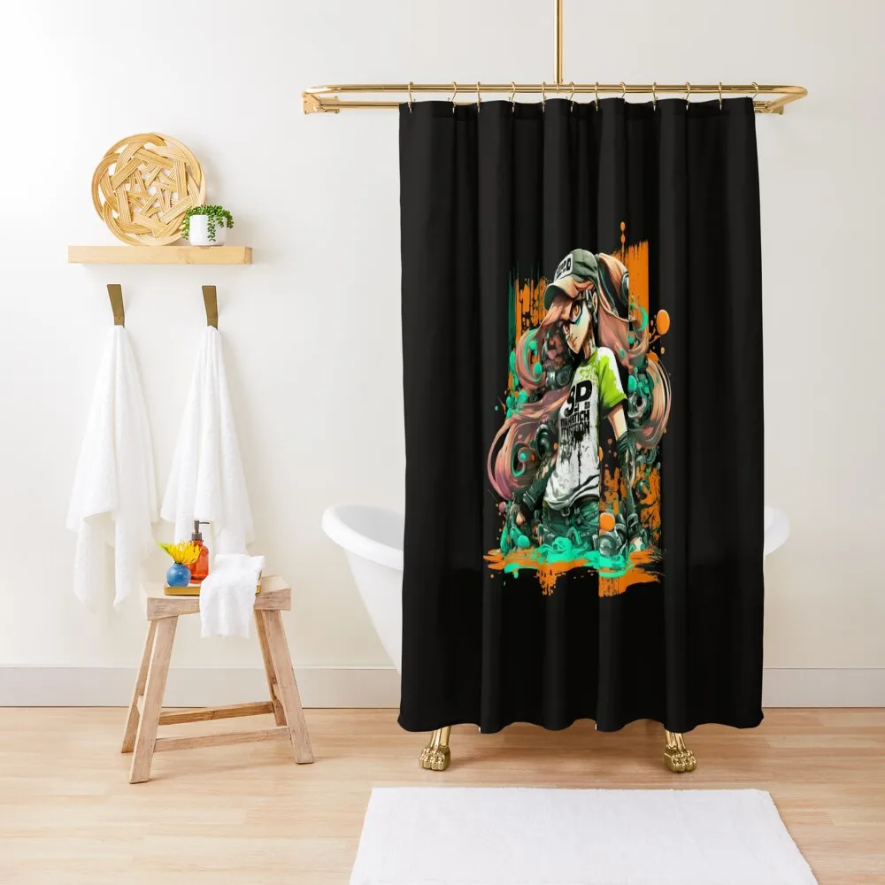 

Color Luck Shower Curtain Shower Set For Bathroom Bathroom Accessory For Shower Bathroom Deco Curtain