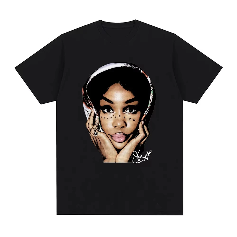 

SZA Graphic Print T-shirts Men Women Fashion Hip Hop T-shirt Summer Cotton Casual Short Sleeve Oversized T-Shirts Streetwear