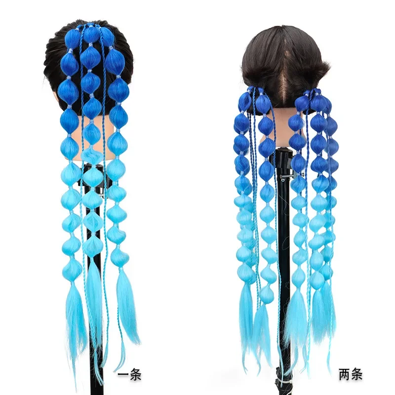 جامبو الضفائر ملحقات جدائل شعر صناعية الأفرو أومبير اللون كانيكالون الشعر للأطفال جديلة موجة تجديل الشعر التمديد