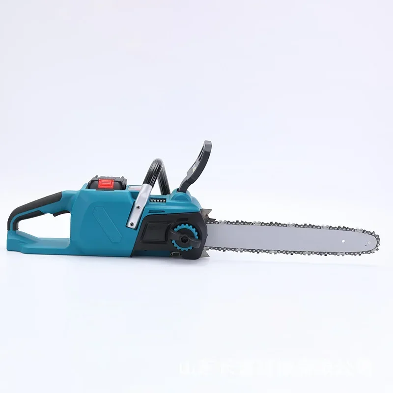 Lithium electric chain saw, automatic plug-in forest logging tool, high power, electric chain saw