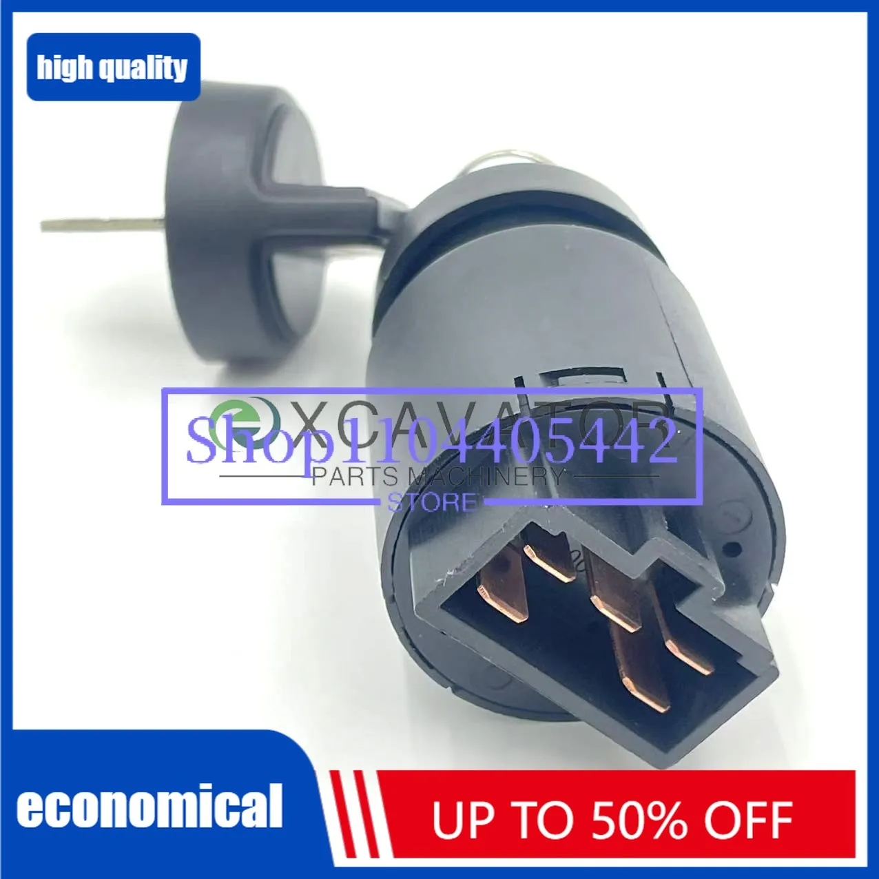 ON OFF KILL TOGGLE JK-427 5KW GENERATORS START KDE6500 DIESEL IGNITION SWITCH W/ KEY JK427 FOR KIPOR KDE6700 MORE