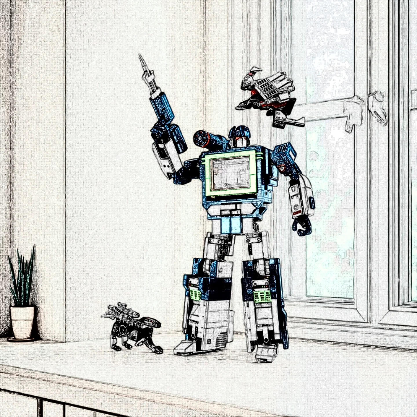 

Робот Деформация Сборка Строительные Блоки Наборы Частицы Подходит Для Рождественских Подарков На День Рождения 1500+ шт.