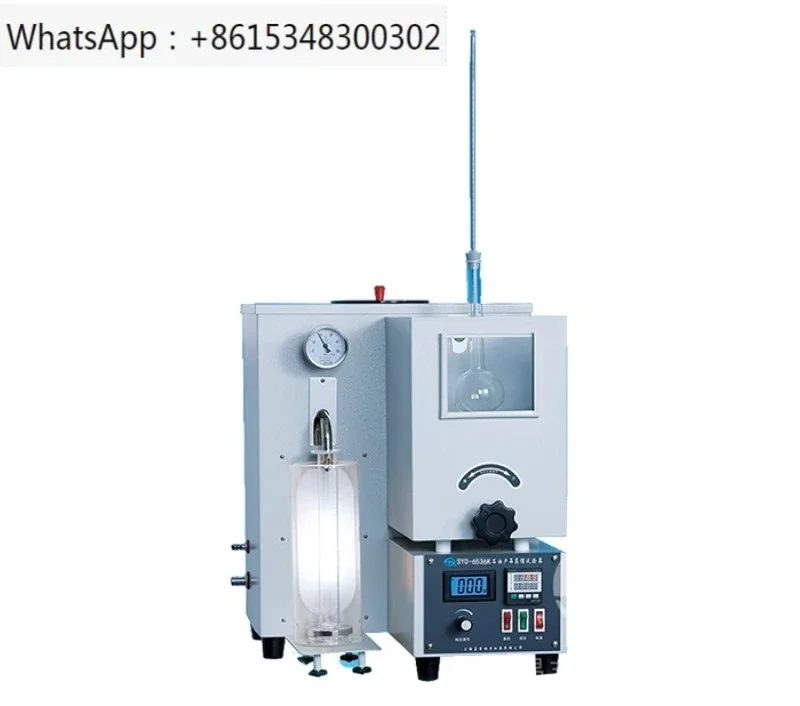 Shanghai Changji Digital Steam Distillation Tester SYD-6536 Pre mounted Petroleum Product Distillation Tester