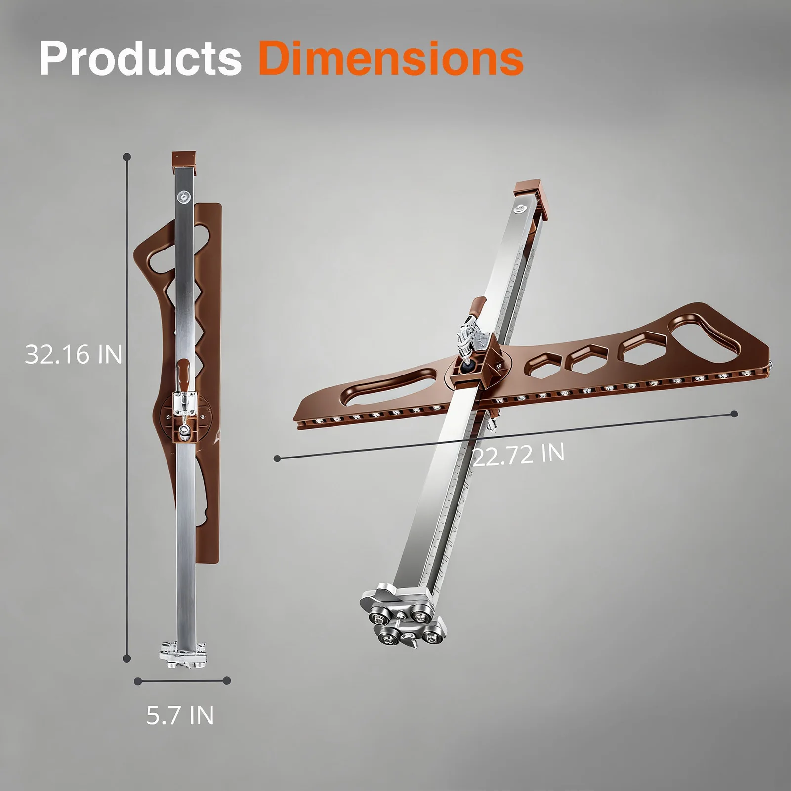 Cutting Tool  Cutting Tool Foldable Hand Push Double Positioning High  Gypsum Board Cutter with 23 Wheels