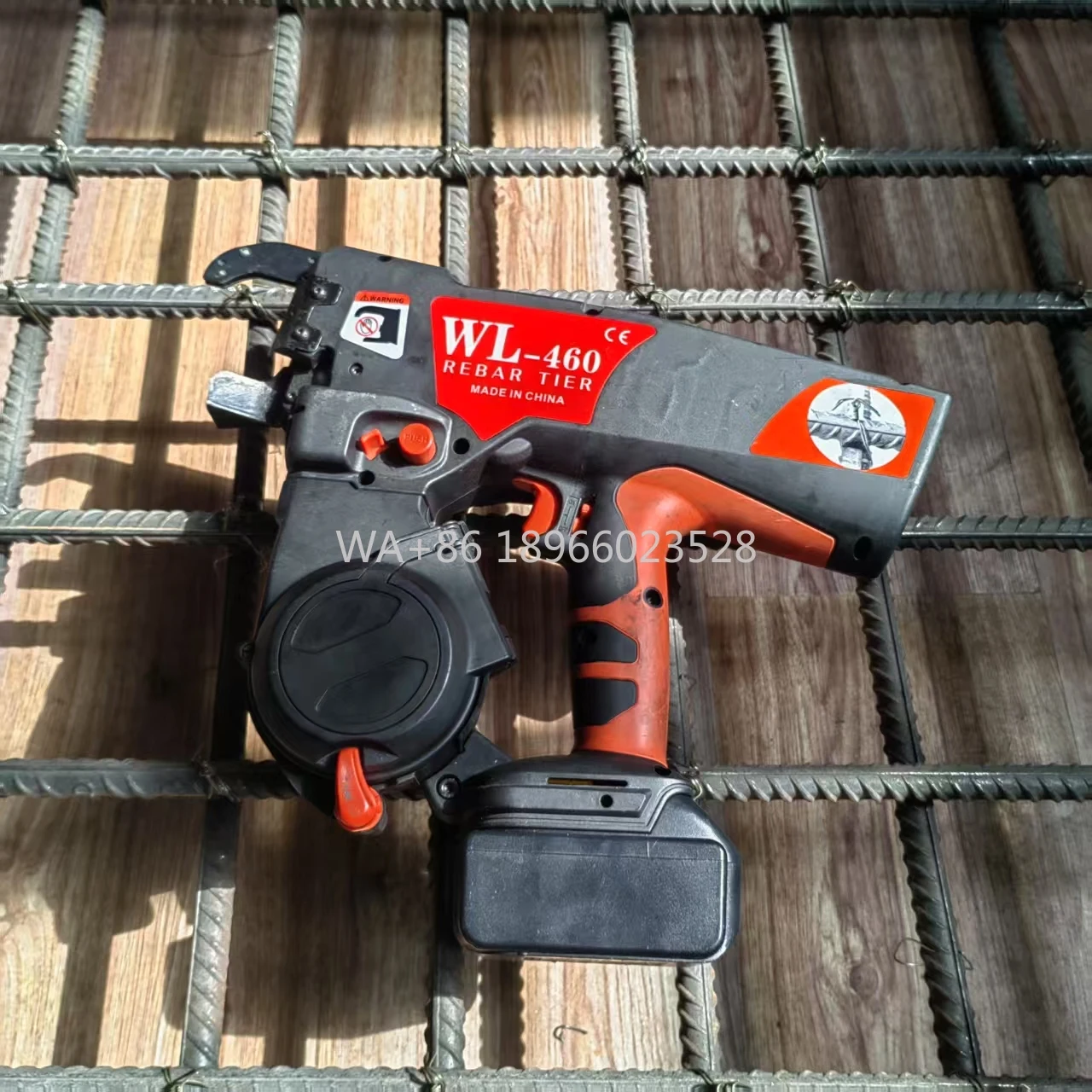 

Новый автоматический ручной арматурный инструмент 1-46 мм, машина для связывания бебел, два батареи