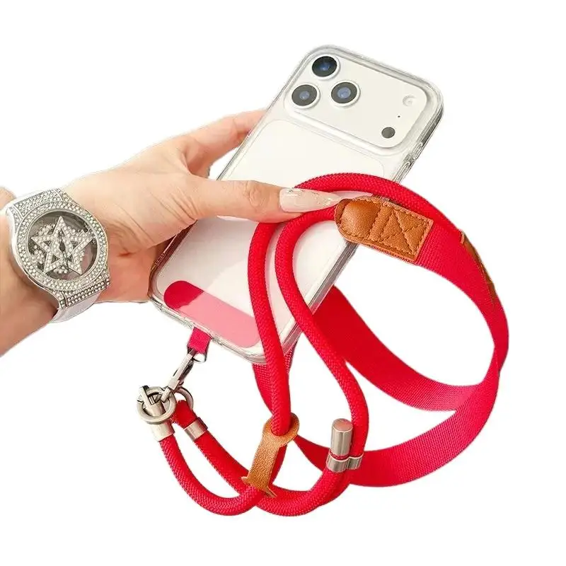 Verstellbares Handy-Umhängeband mit abnehmbarem Clip, Anti-Verlust-Handyriemen, Schultertaschenriemen für Outdoor-Reisen und den täglichen Gebrauch. – Detail 10