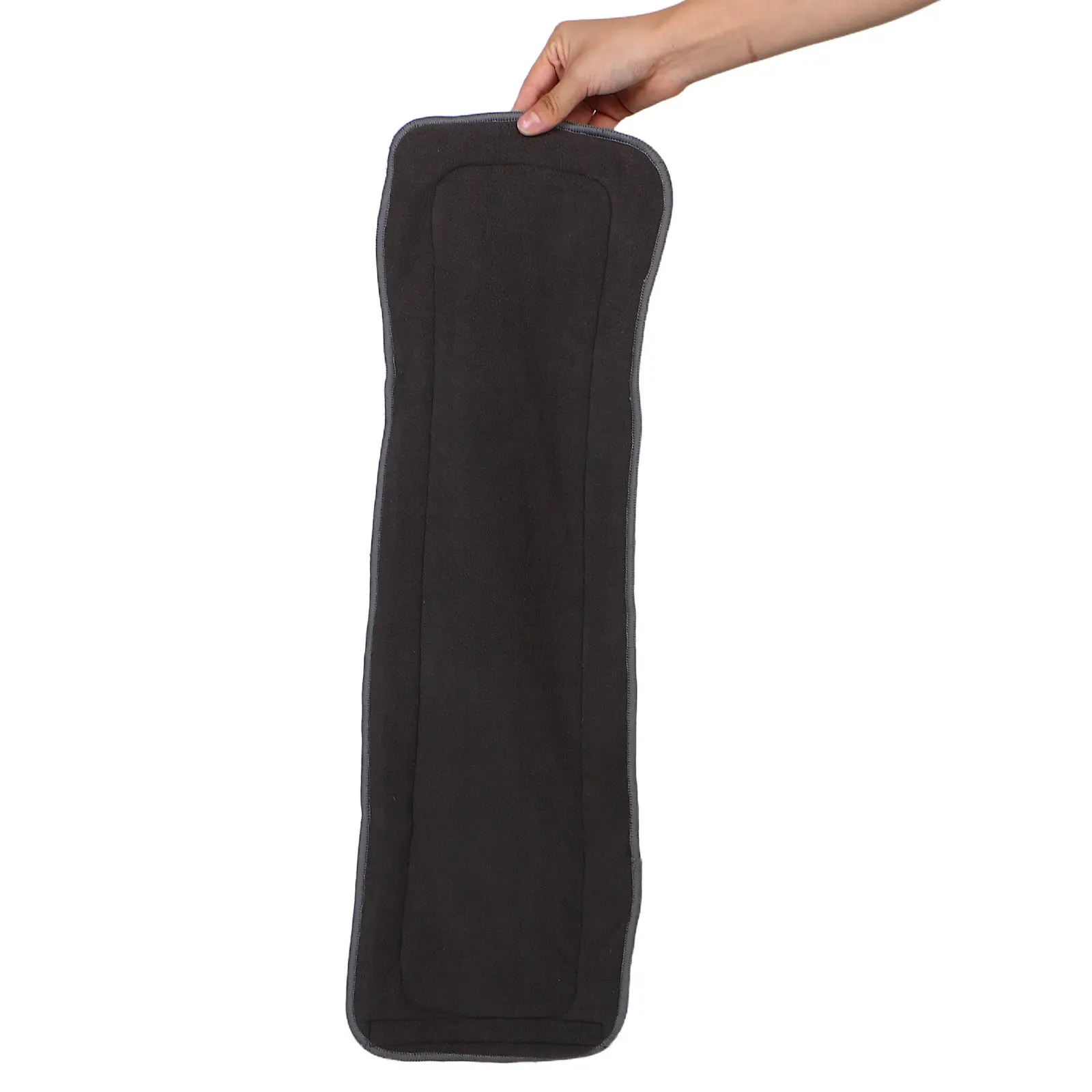 

Reusable Adult Cloth Diaper Inserts Bamboo Microfiber 4-Layer High Absorbency Washable Overnight Liners for Incontinence Care
