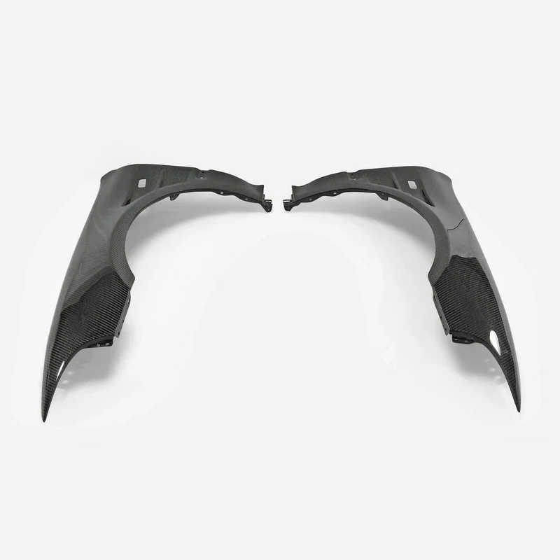 Car Accessories For Honda Civic EG 92-95 Carbon Fiber Vented Front Fender Glossy Fibre Wheel Flare Arch Body Kit Racing Trim