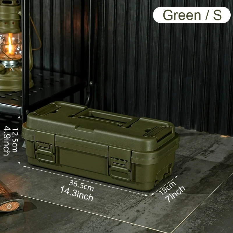 1PC Home Hardware Toolbox Storage ABS Plastic Hard Carry Case Fishing Gear Storage Box Safety Protector Tool Organizer
