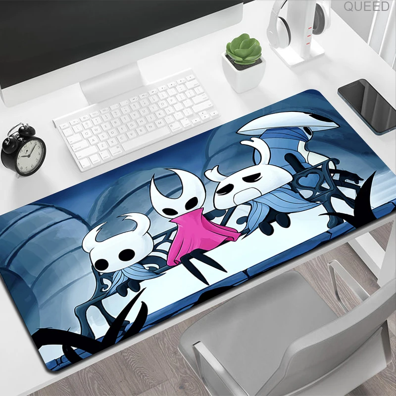 Hollow Knight Mousepad Xxl Gaming Mouse Pad Desk Mat Gamer Keyboard Pc Accessories Large cute Extended Protector Mice Keyboards