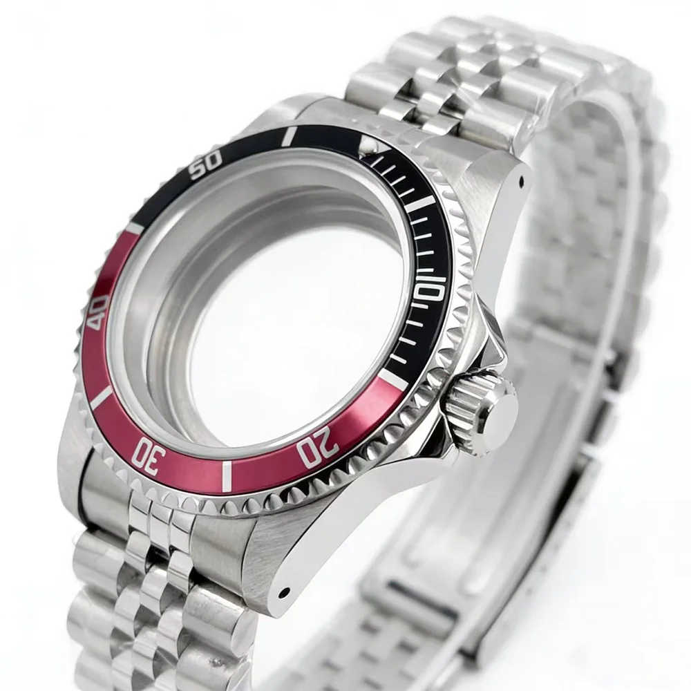 

Корпус в стиле ретро NH35, 39,5 мм, стальной браслет Oyster, сапфировое стекло с механизмом NH35/NH36, циферблат 28,5 мм, функция GMT, дизайн корпуса