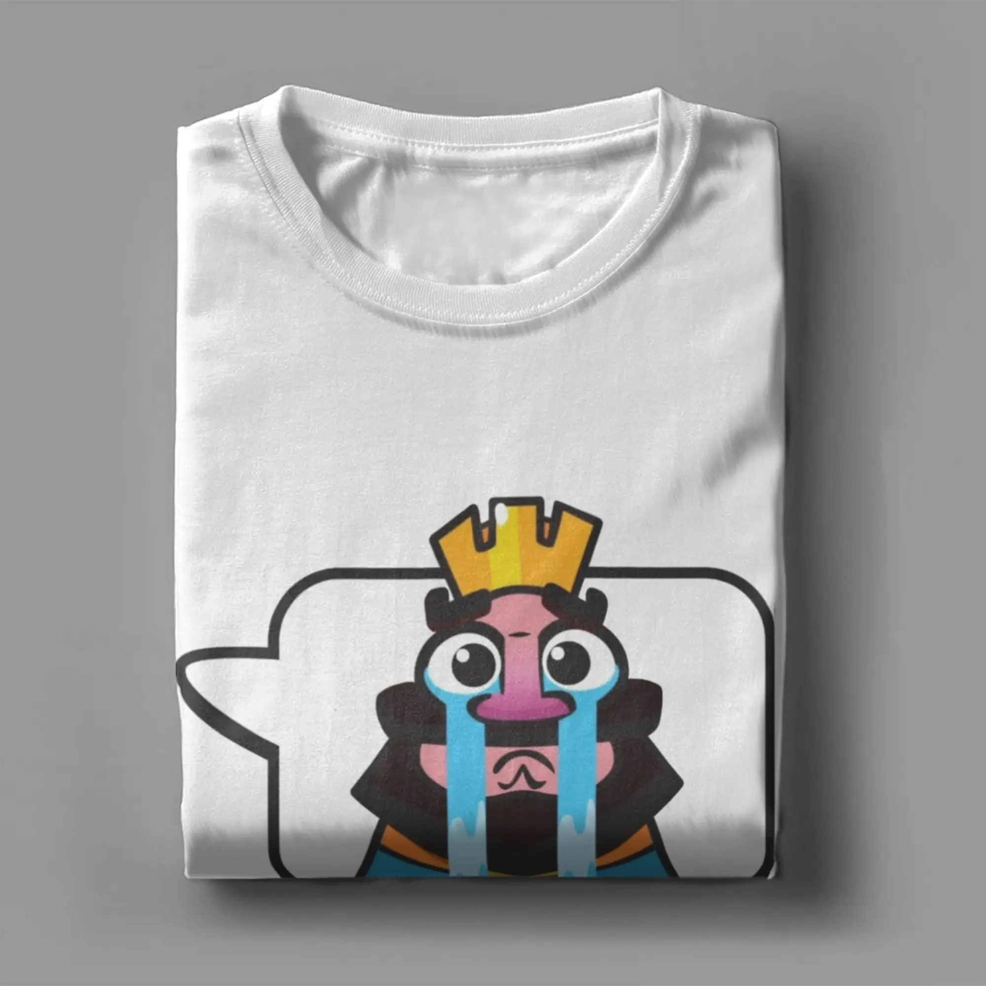 تي شيرت رجالي يتصادم Royaleds حزين الترفيه القطن تي شيرت قصير الأكمام تي شيرت Crewneck الملابس هدية فكرة #4