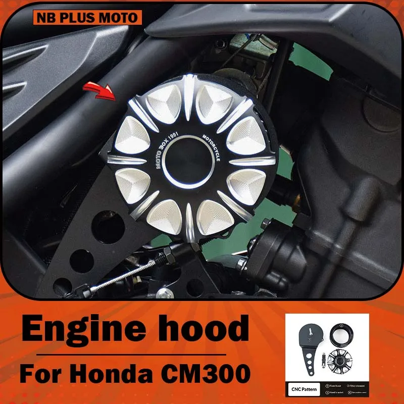 【Premium】For Honda CM300 engine cover, right side body cover, non-destructive installation.