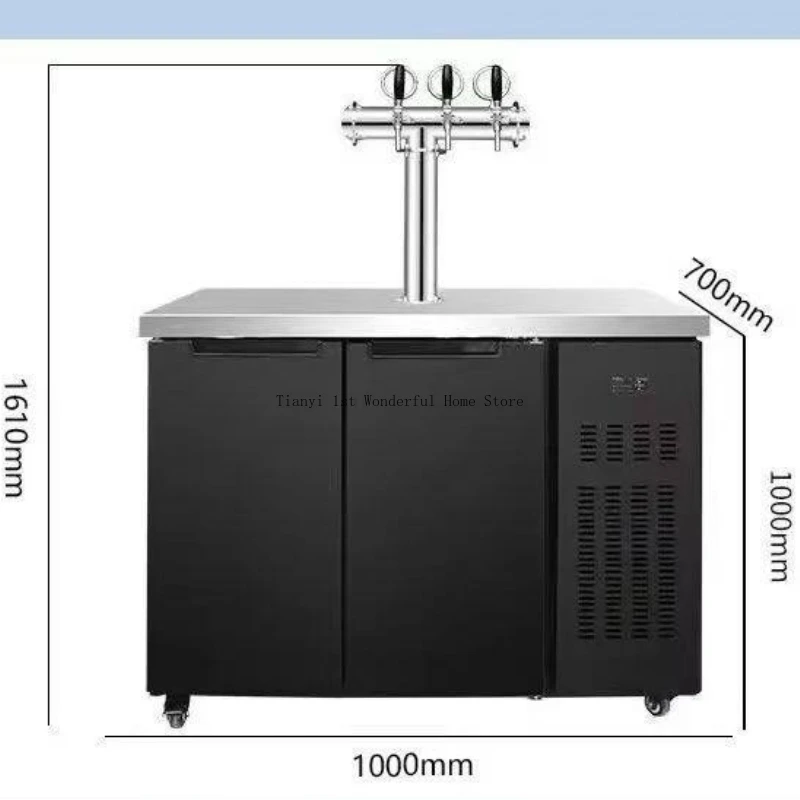Multifunctional Shop Beer Machine Bar Counter Move Restaurant Beer Machine Commercial Furniture Bière Automatique MH40PJJ