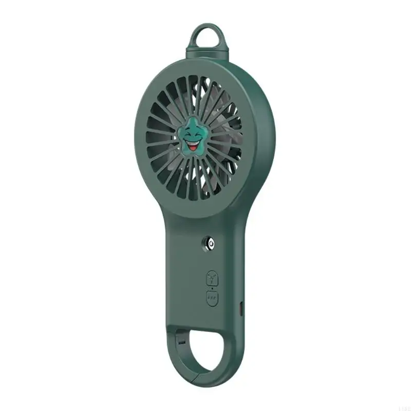 L8RE Портативный мини-ручной вентилятор Перезаряжаемый мини-увлажнитель Персональный USB-вентилятор с распылителем