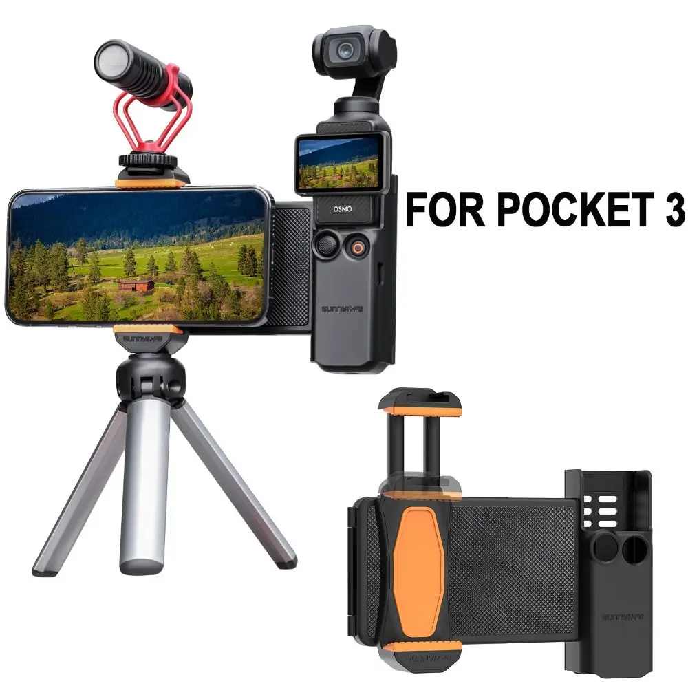 with Filters Storage Box Phone Holder Expansion Handheld Mount Phone Bracket Adapter Extended for DJI Osmo Pocket 3