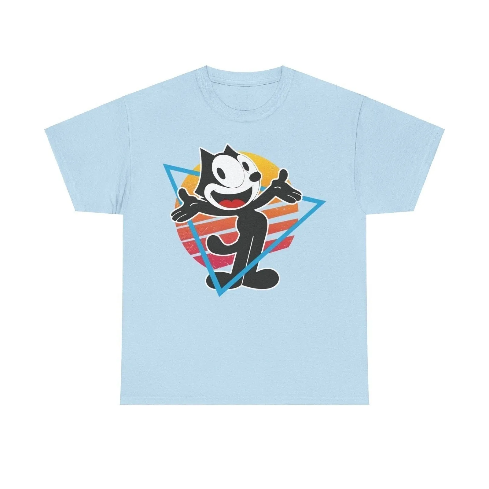 Camiseta nostálgica del programa de televisión de Capers de dibujos animados de Felix the Cats