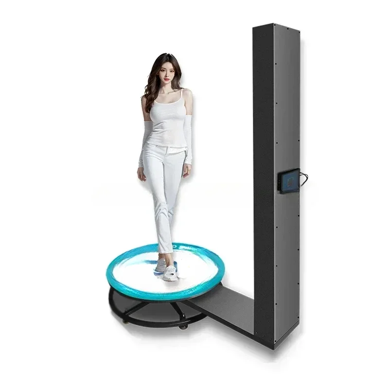 10-Second fast scanning high-precision 360 rotating 3D photography portrait scanner 3D printing statue