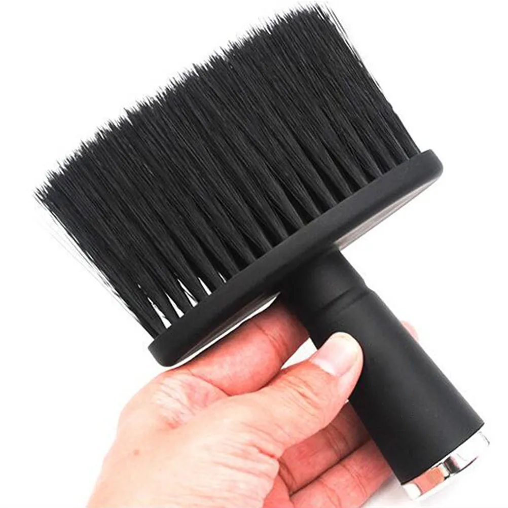 1Pcs Hair Cleaning Brush for Barber Shop Hairdressers Fiber Plastic Material Smooth Bristles No Smell Premium Individual