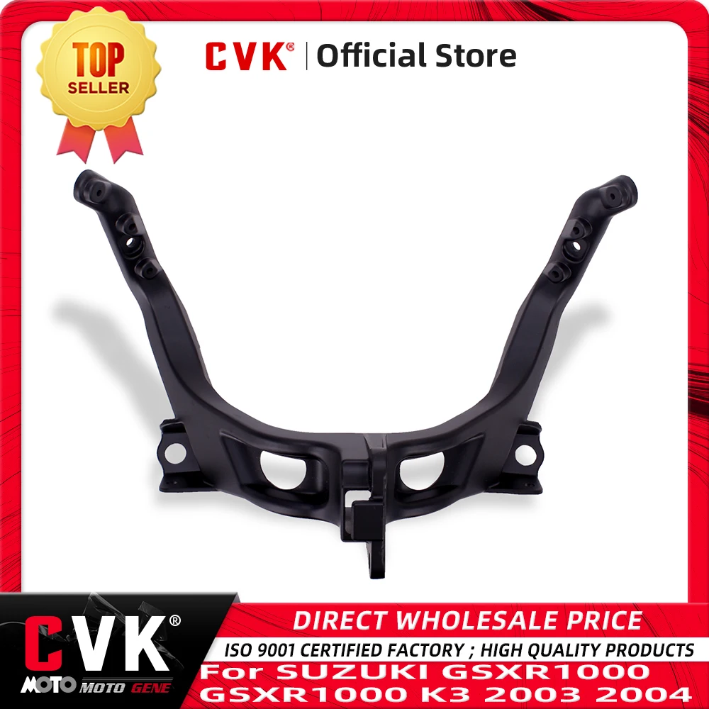 

CVK Headlight Bracket Motorcycle Upper Stay Fairing For SUZUKI GSXR1000 GSXR1000 K3 2003 2004