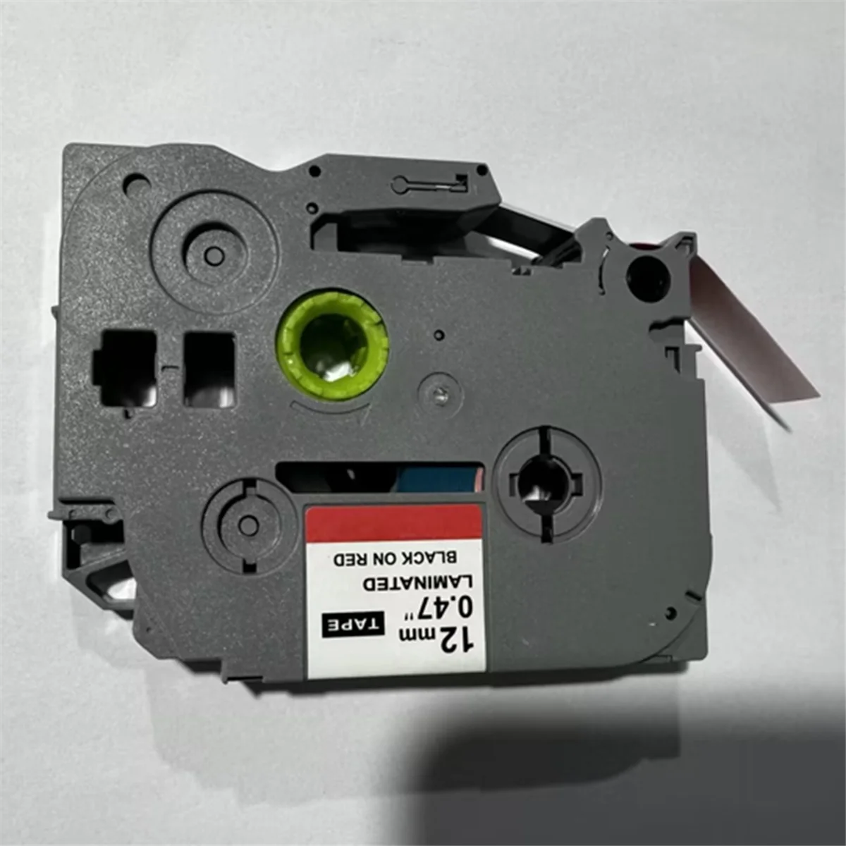 ABGV 10 قطعة 12 مللي متر TZe231 متوافق مع P-Touch TZe221 TZe211 TZe-شريط تصفيح أبيض 5 ألوان مختلطة