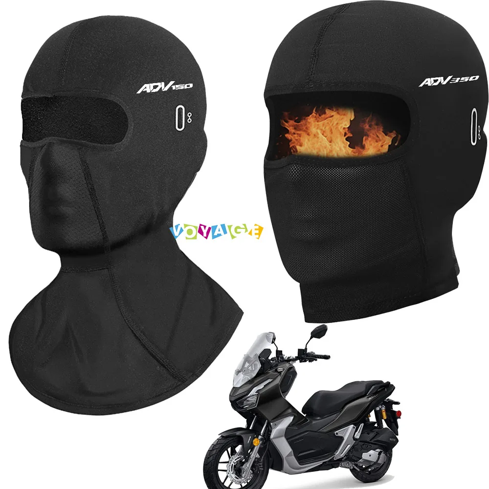 New For Honda ADV350 ADV150 ADV 350 150 Neck Full Face Mask Windproof Dustproof Face Shield Biker Mask  Motorcycle Accessories