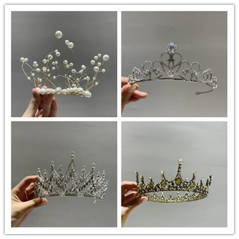 Lowest Price! Flawless Crown With Minor Flaws, But Don't Influence Wearing, Make An Inventory of The Stock Wedding Accessory