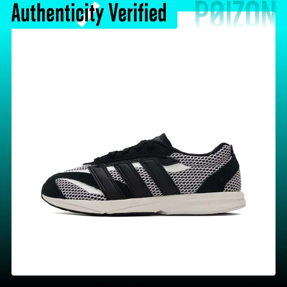 adidas-lightblaze-abrasion-resistant-abrasion-resistant-low-top-casual-running-shoes-women's-black-white-js3199