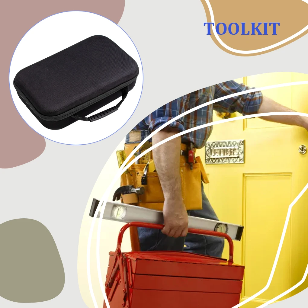 Borsa per attrezzi per elettricisti Strumenti Scatola per attrezzi hardware per elettricisti impermeabile Borsa per attrezzi Organizzatore di stoccaggio Custodia da lavoro con chiusura a cerniera