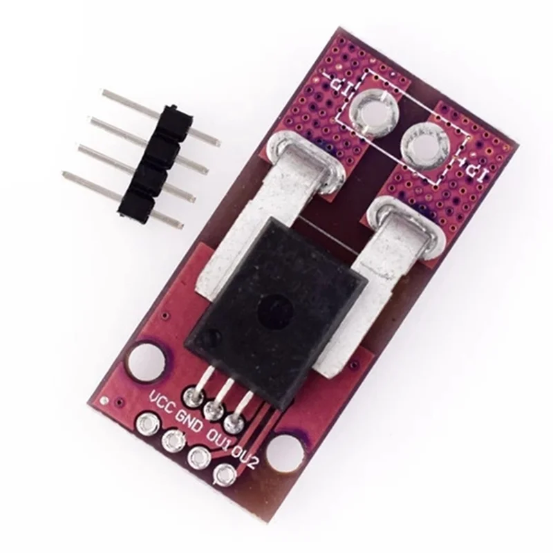 ABHU 5Pcs ACS758 ACS758LCB-050B-PFF-T Linear Current Sensor ACS758LCB Current Module