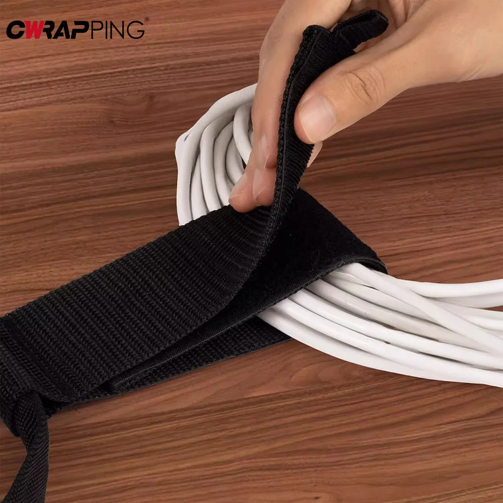 Organizador de cable de extensión de correa de almacenamiento duradero y resistente con mango apto para garajes, almacenamiento de barco RV para accesorios de furgoneta RV