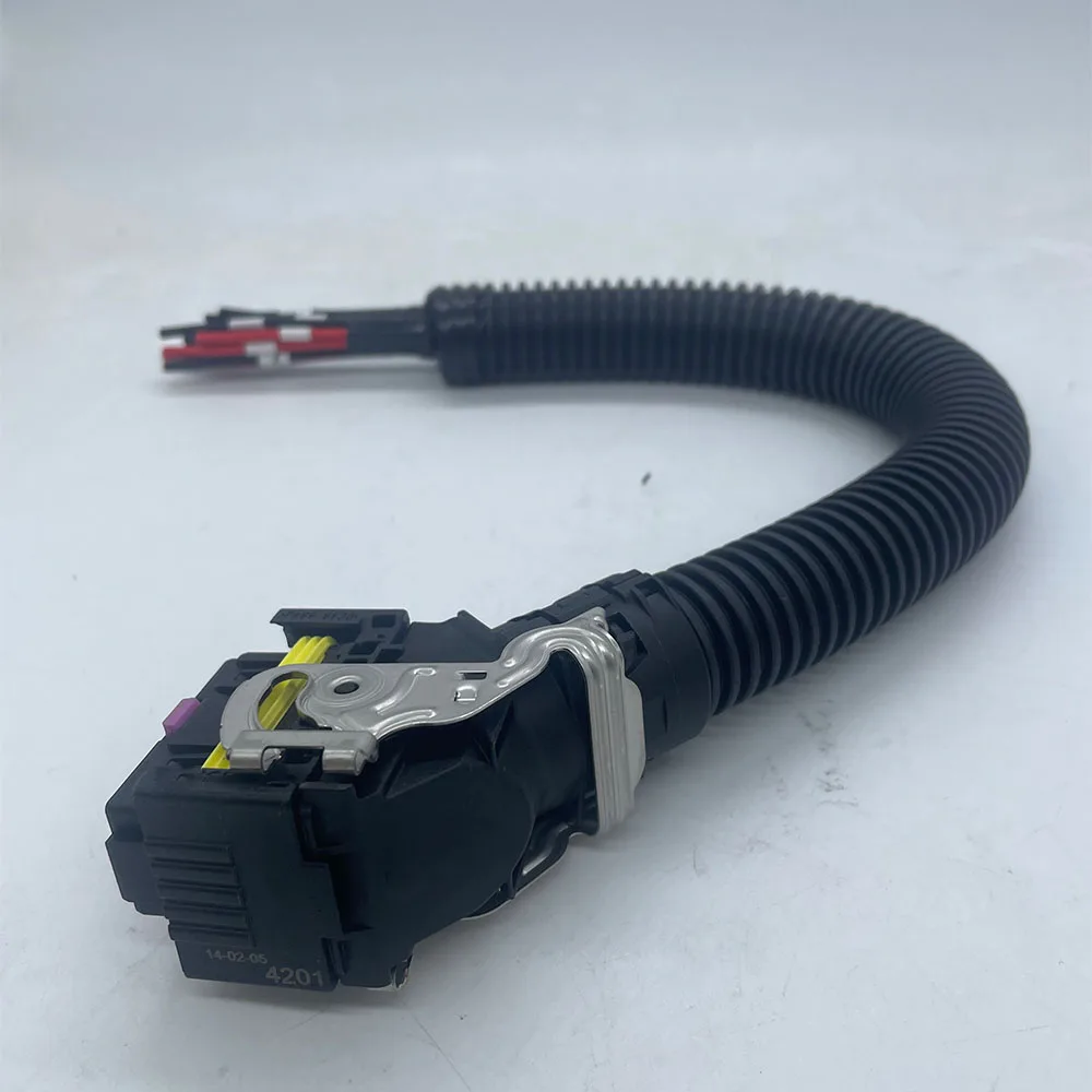 16Pin EDC7 Common Rail Connector PC Board ECU Socket Automotive Injector Module Plug With Wire Harness