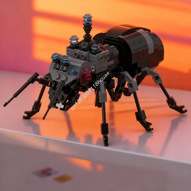 

362pcs MOC G The Infected Ant Queen Gamesed Model Building toy blocks Construction Christmas gift Education Brick Kids Birthday