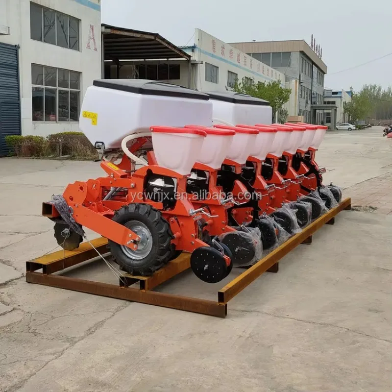 Pneumatic Precision Seed Drill with Applicator Sunflower Seeder Peanut Seeder