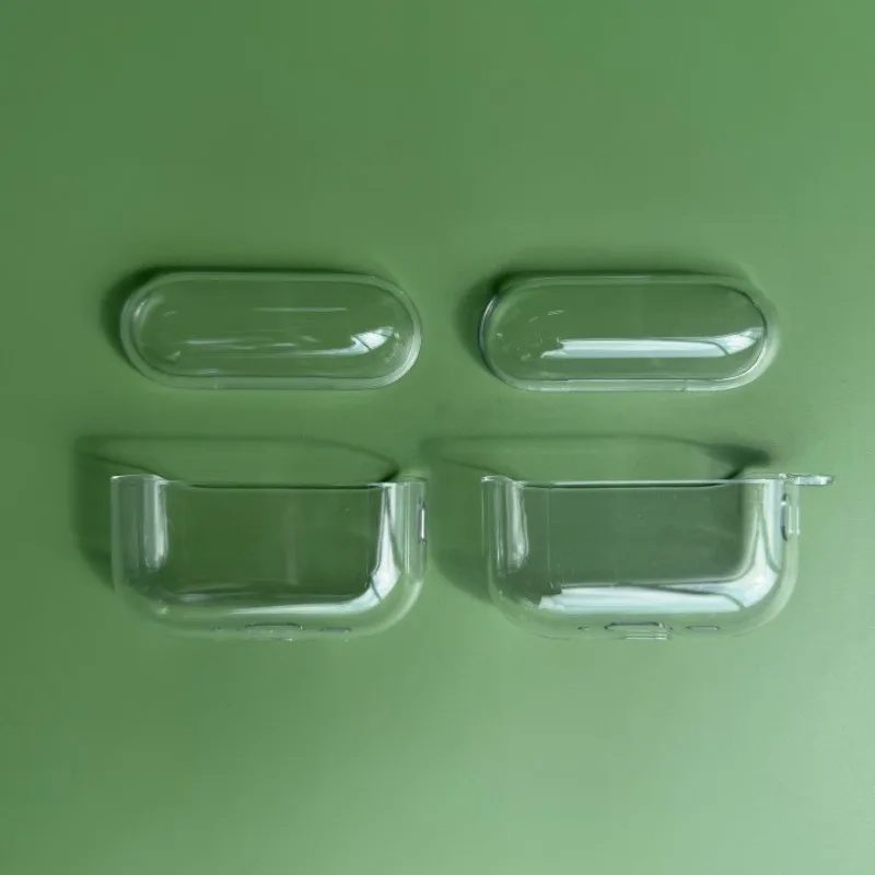 سنوبي حقيبة سماعة الاذن ل Airpods 3 4 Pro 2 الكرتون سماعة لاسلكية تعمل بالبلوتوث سماعة شل شحن غطاء شفاف مقاوم للصدمات