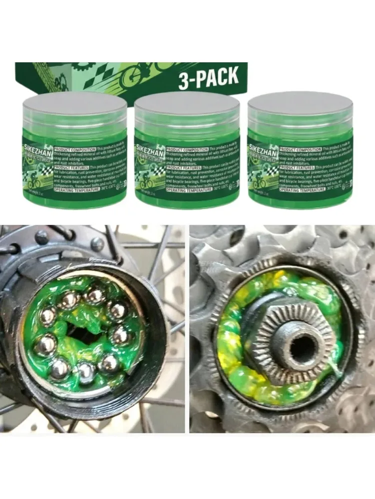 AliExpress NONE Waterproof Bicycle Bearing Grease Green Lube for Hubs BB Headsets. Synthetic Maintenance for MTB Road Bike Shimano SRAM Parts