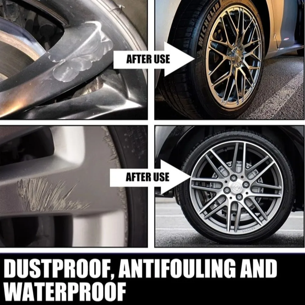 Universal Fit Car Scratch Remover Interior Trim Compatible Leather Plastic Rubber Care Car Paint Restorer Wheel Paint Restorer