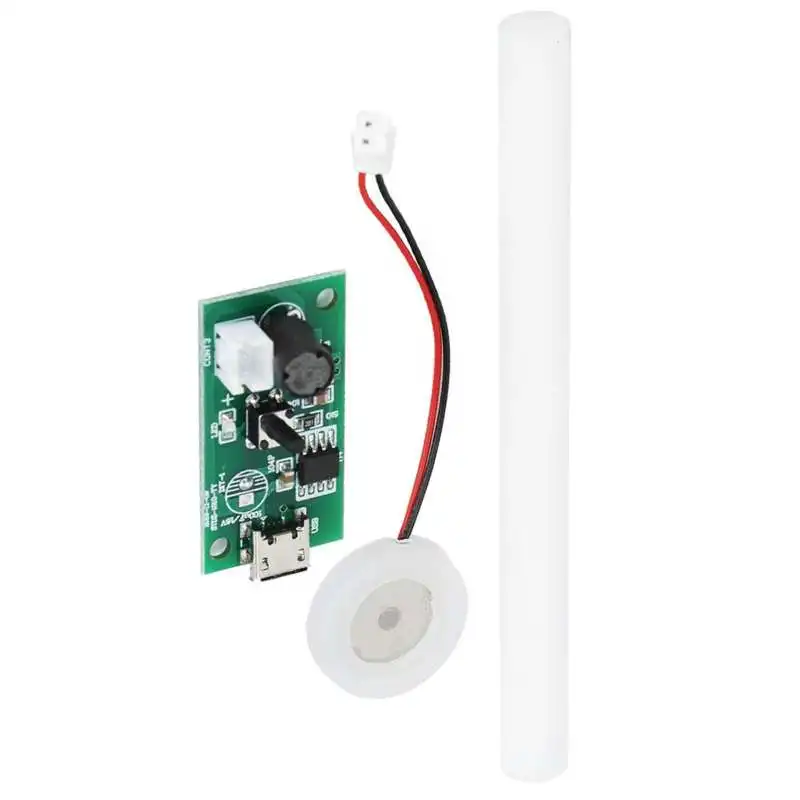 2 واط بالموجات فوق الصوتية ضباب صانع الانحلال لوحة وحدة الدوائر المتكاملة سائق مع توقيت التبديل ل 5 فولت USB المرطب