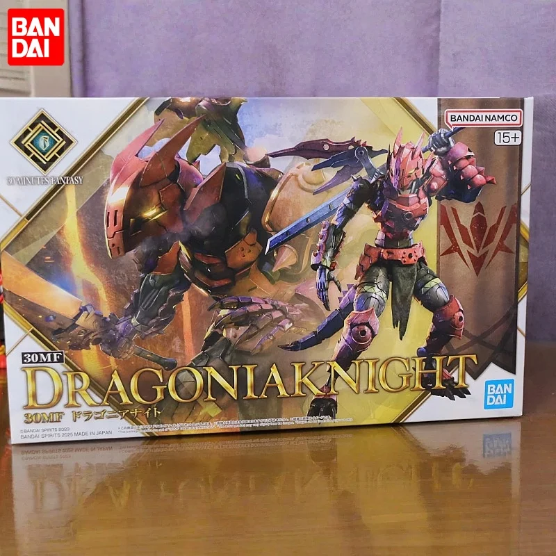 

Коллекционная фигурка Bandai In Shock 30 MINUTES FANTASY 30MF DRAGONIAKNIGHT, аниме-модель для сборки, в оригинальной коробке, игрушка-подарок.