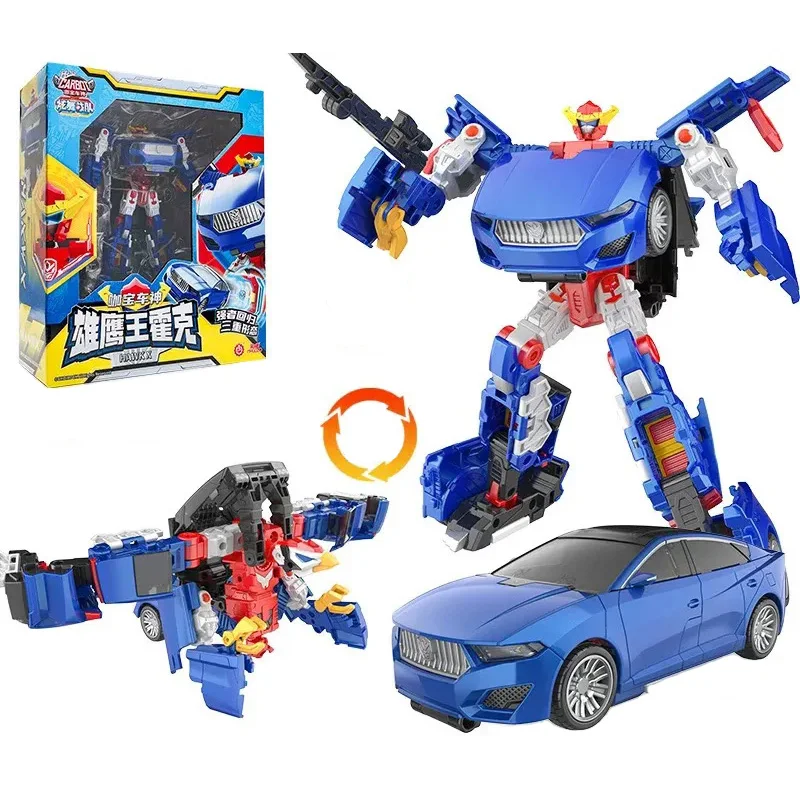 4 IN 1 Hallo Carbot Hypercops Transformation Roboter zu Auto Actionfiguren Transforming Auto Egryboom Spielzeug für Kinder Geschenk