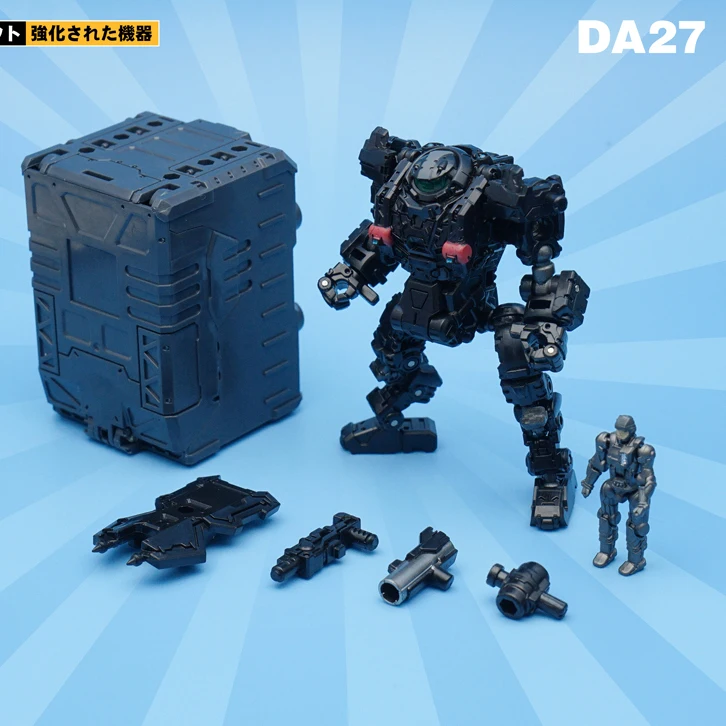 In Stock Transformation MFT DA27 Powered Armor Sea Hunter Special Edition Small Scale Action Figure Robot Model Toys Gifts