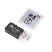 New 2025 R4 SDHC Adapter Secure Digital Memory Card Burning Card Game Card Flashcard Durable Material Compact Portable Flashcard