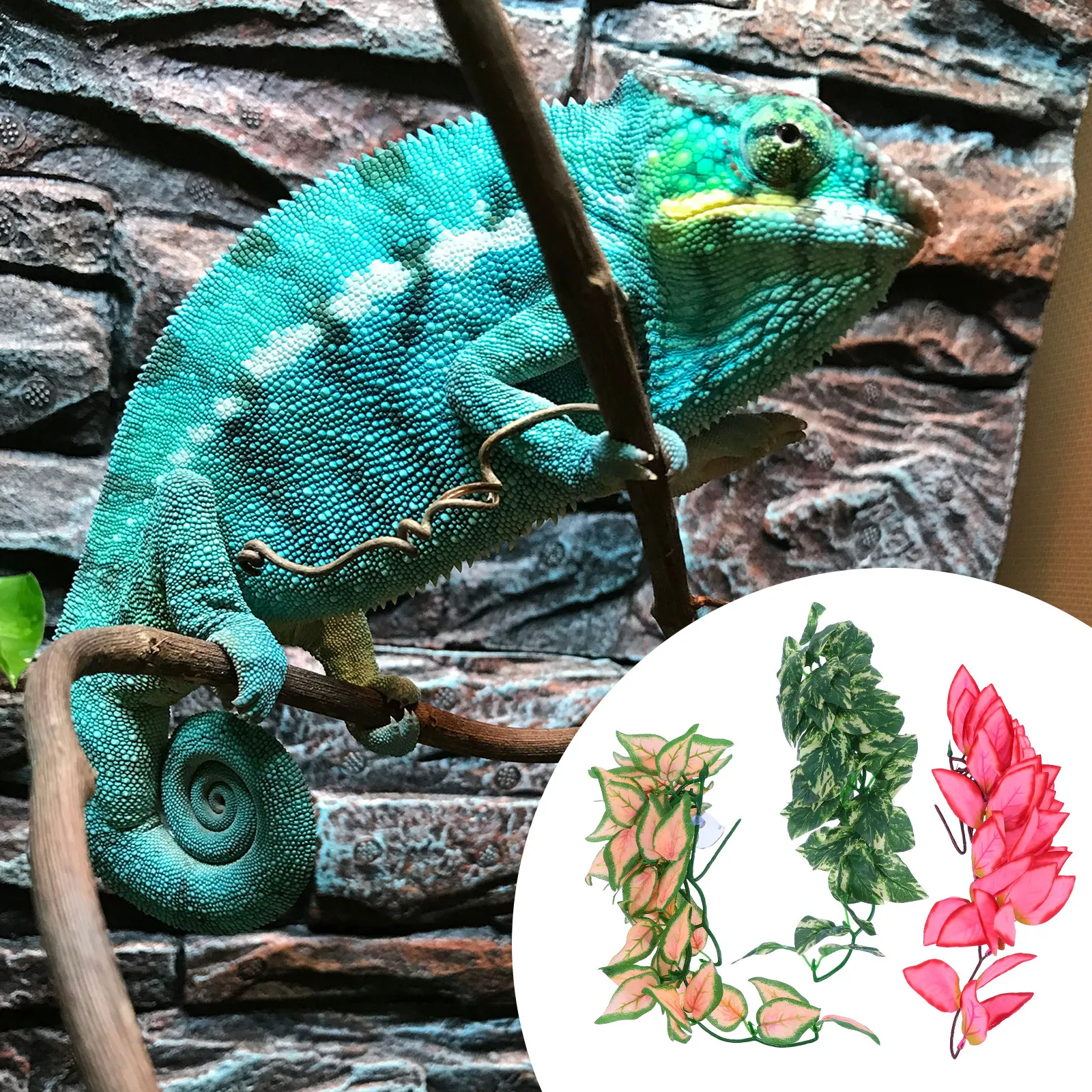 Home Decor Habitat - 3Pcs Simulation Plant Rattan Bendable Vines