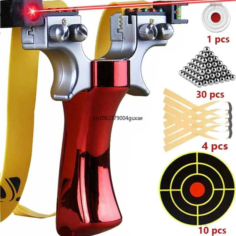 Outdoor Jacht Katapult Zelfverdediging Sport Hoge Precisie Slinger Grote Krachtige Professionele Jacht Katapulten Shot