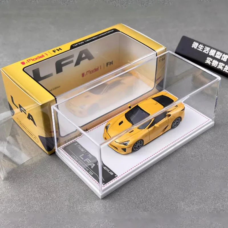 

Литой под давлением оригинальный масштаб 1:64 Lexus LFA Coupe, имитация сплава, модель автомобиля, статический дисплей, Коллекционная игрушка, подарок, сувенирное украшение