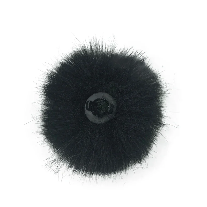 Canfon Furry Windproof Windscreen kompatybilny z mikrofonem bezprzewodowym RODE Wireless GO I i Saramonic Blink500